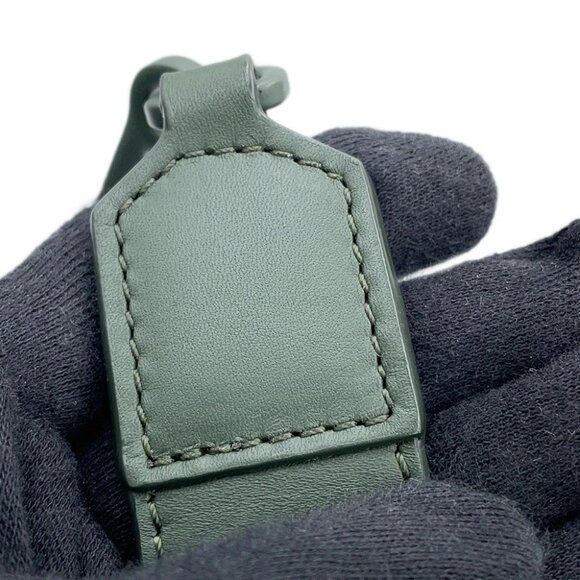 LOEWE Puzzle bag Size Mini Leather Khaki - Picture 12 of 15